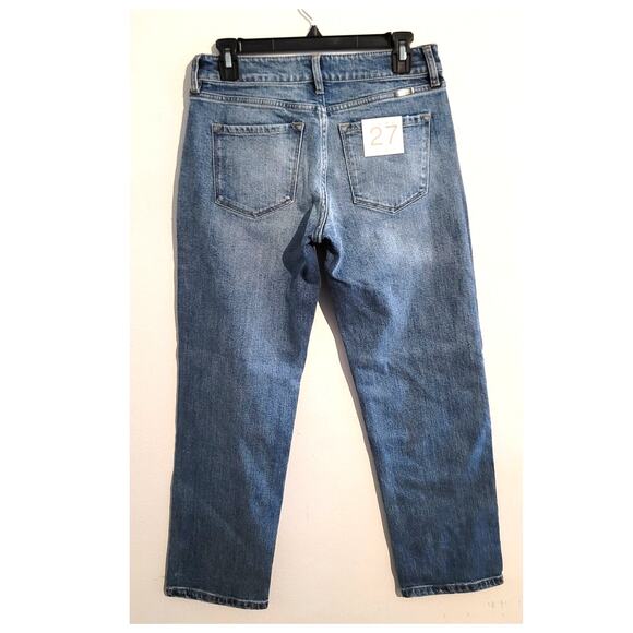 KanCan Distressed Straight Leg Ankle Jeans Blue 27 NEW - Picture 2 of 10